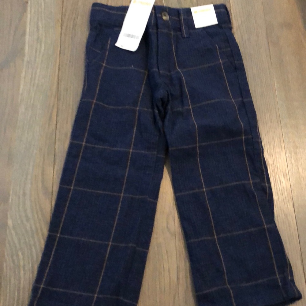 Gymboree boys plaid pants
